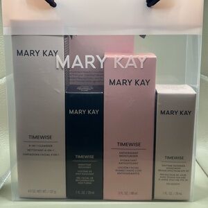 Mary Kay Timewise Skincare Set - Pink, Black, Cream